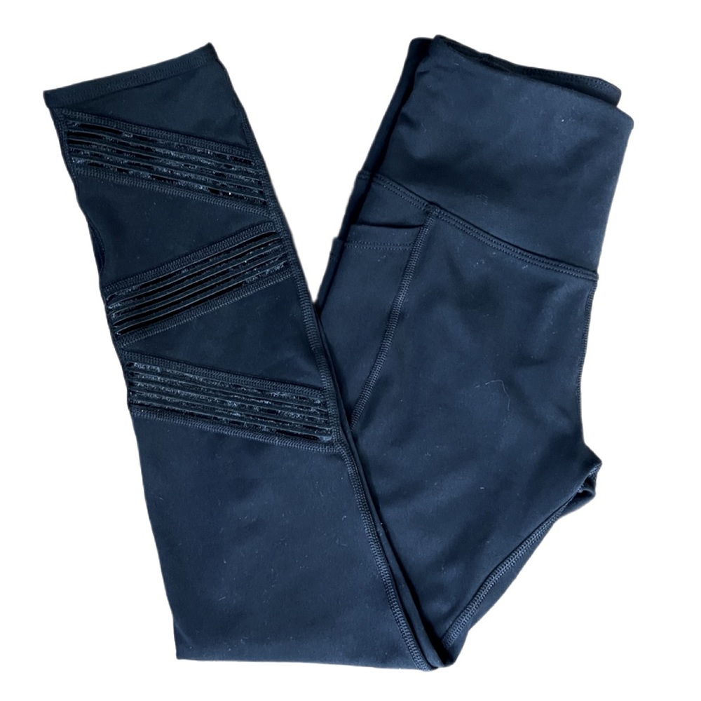Lorna Jane Leggings Full Length Black Size XXS